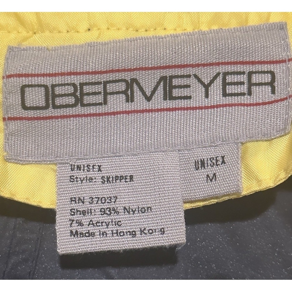 Vtg Obermeyer Skipper Pullover Jacket Unisex M Na… - image 8